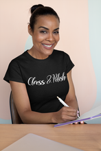 Load image into Gallery viewer, Class_PolishSignutureTeeModelwithhairbun.png