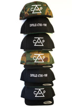 Load image into Gallery viewer, Controlled Actions = Power Double Logo Snapback (Camo)