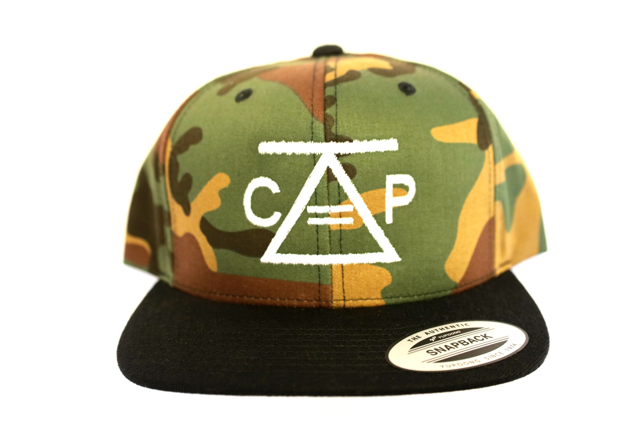 Controlled Actions = Power Double Logo Snapback (Camo)